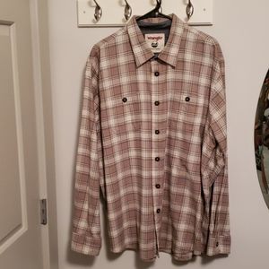 Wrangler Mens Casual Dress Shirt